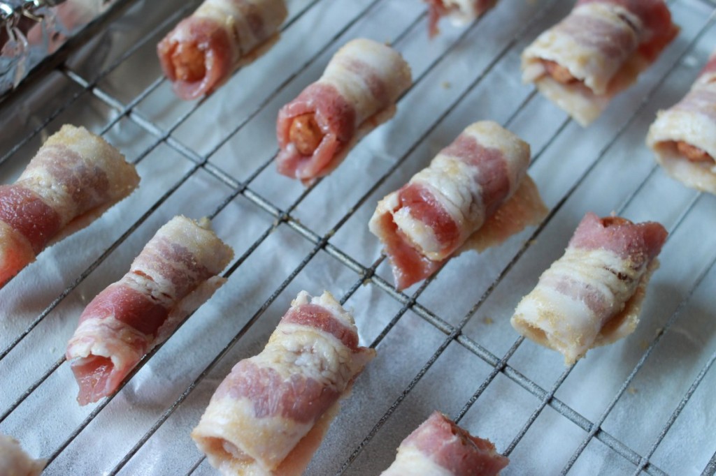 bacon wrapped little smokies