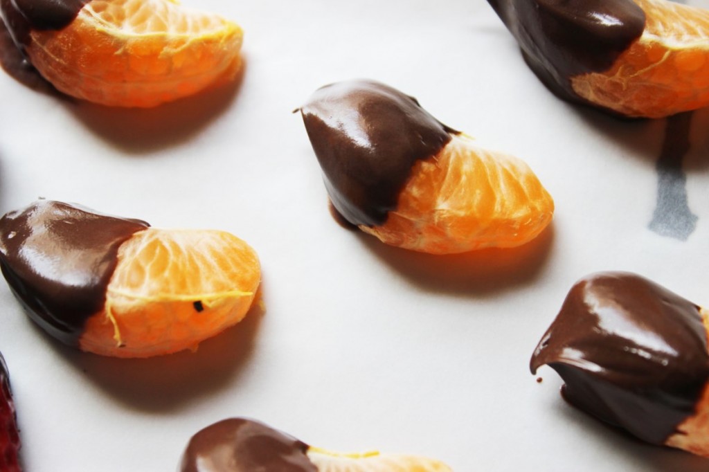 chocolate dipped oranges