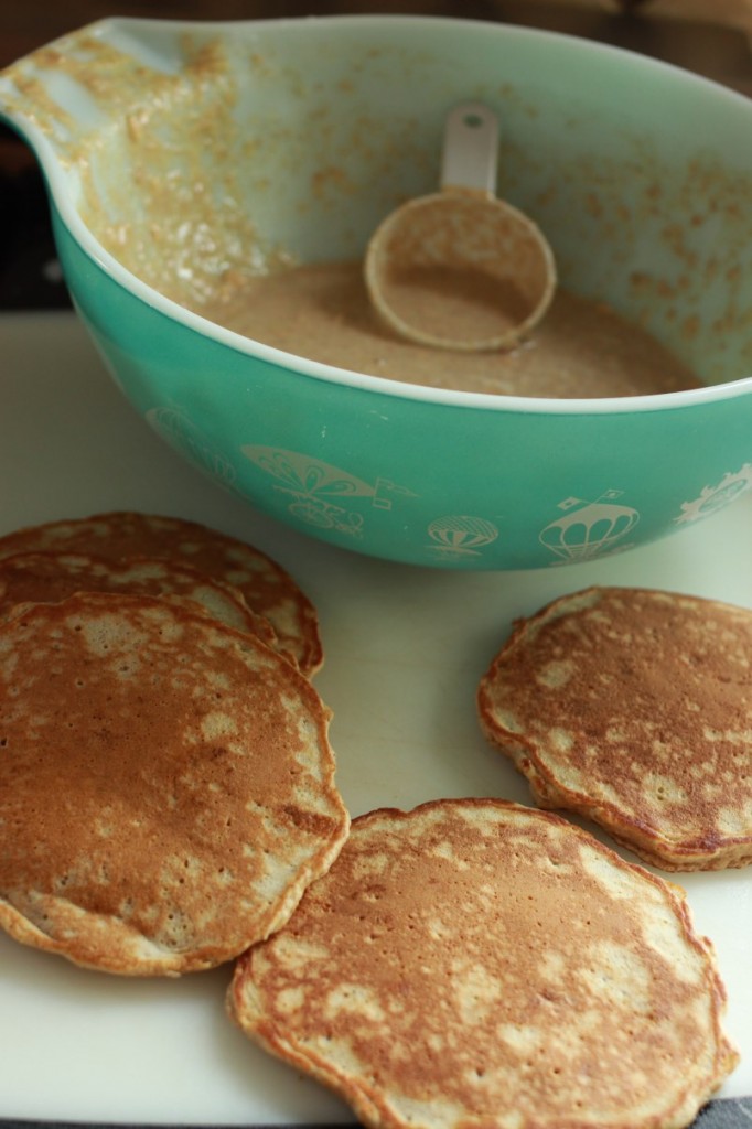 four grain pancakes